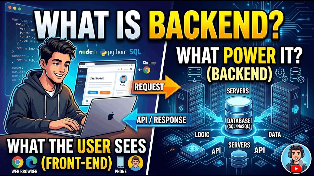 Backend Development in 10 Minutes: The ONLY Guide You Need