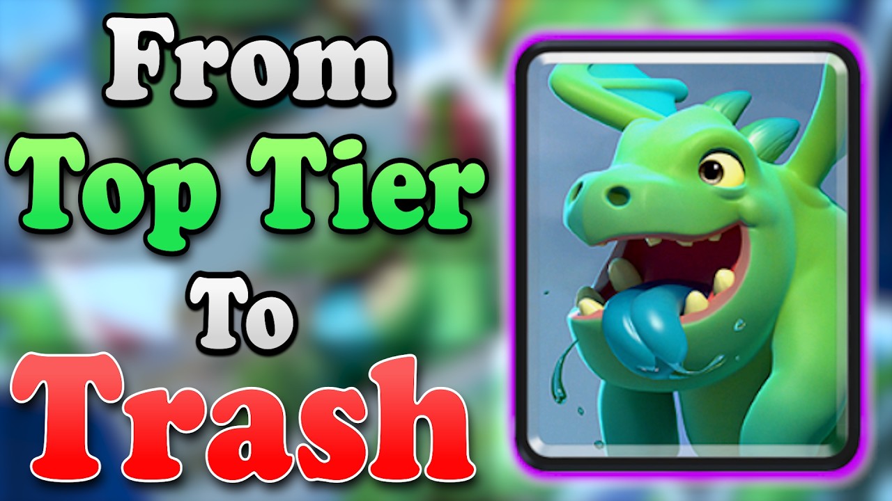 The Rise and Fall of Baby Dragon In Clash Royale