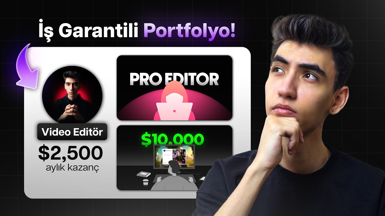 Freelance İş Almak İçin Etkili Portfolyo Hazırlama Yöntemleri! (Grafik Tasarım, Video Edit)