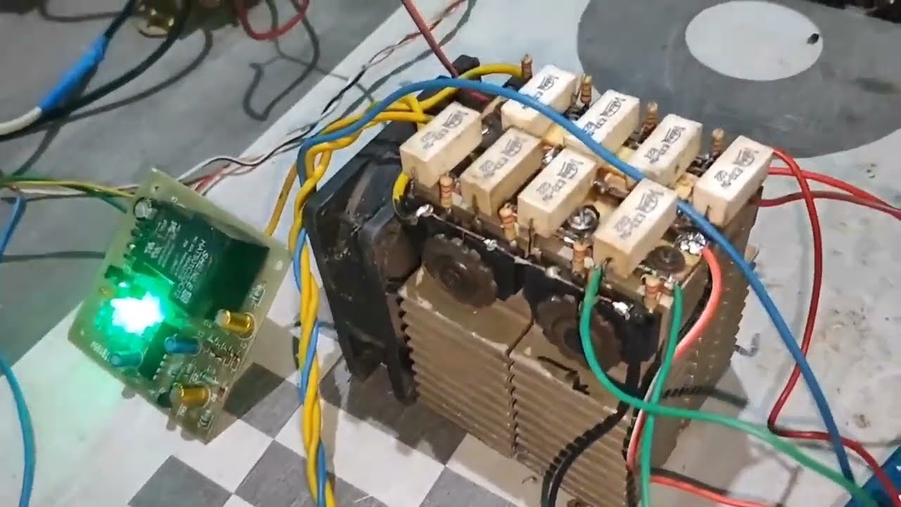 2k2 driver sound testing 2000watt  driver connection