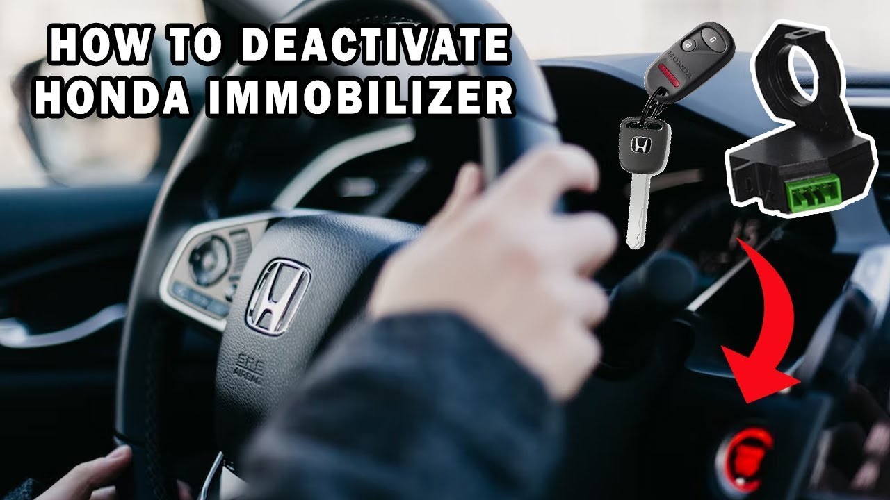 Как отключить иммобилайзер Honda
