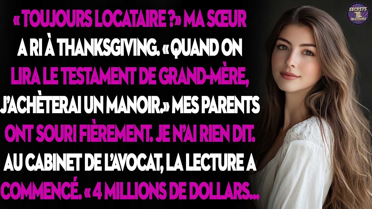 Ma Sœur A Ri De Mon Appart 'Pas Cher'. Elle Ne Savait Pas Pour L'héritage De 4m$ De Mamie.