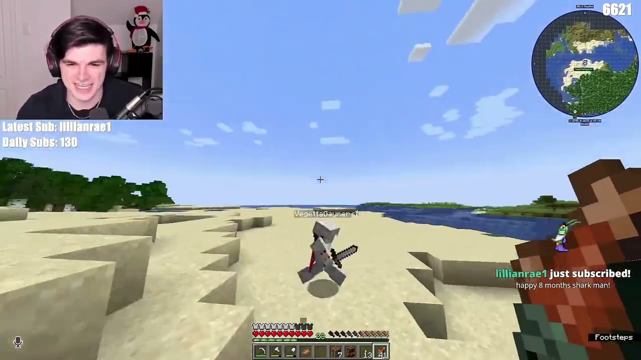 perspectiva de FOOLISH en compañia de VEGETTA 😁💜