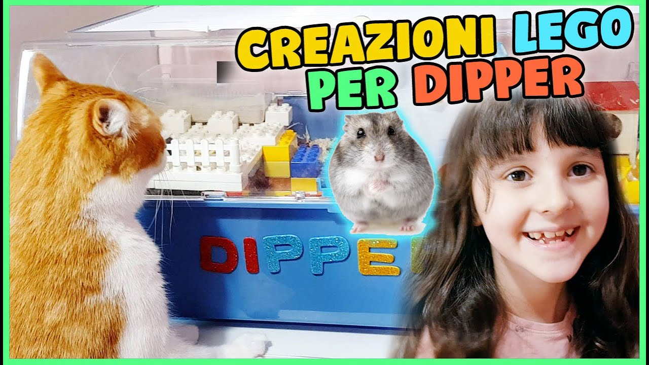 Creiamo accessori per il criceto con i Lego!