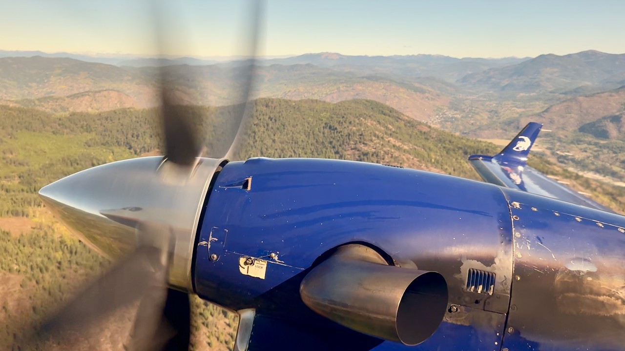 Beechcraft 1900D Onboard Takeoff