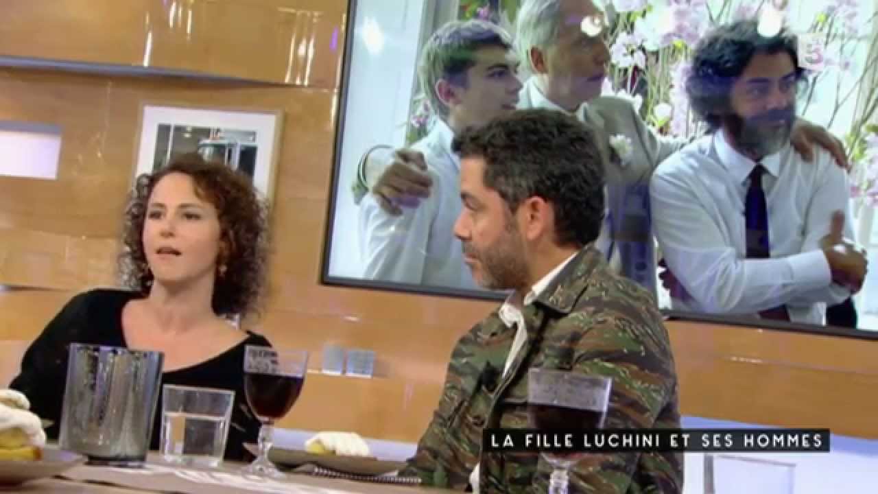 La fille Luchini et ses hommes - C à vous - 25/09/2015