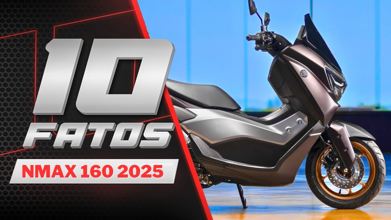 NOVA NMAX 160 2025: Pre&ccedil;o e 10 Fatos NMax 2025 Yamaha
