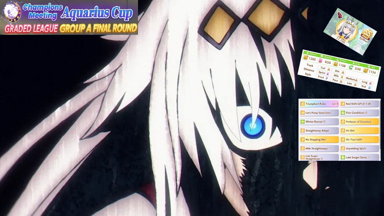 Gray Monster. Aquarius Cup Graded League A Final - Umamusume : Pretty Derby