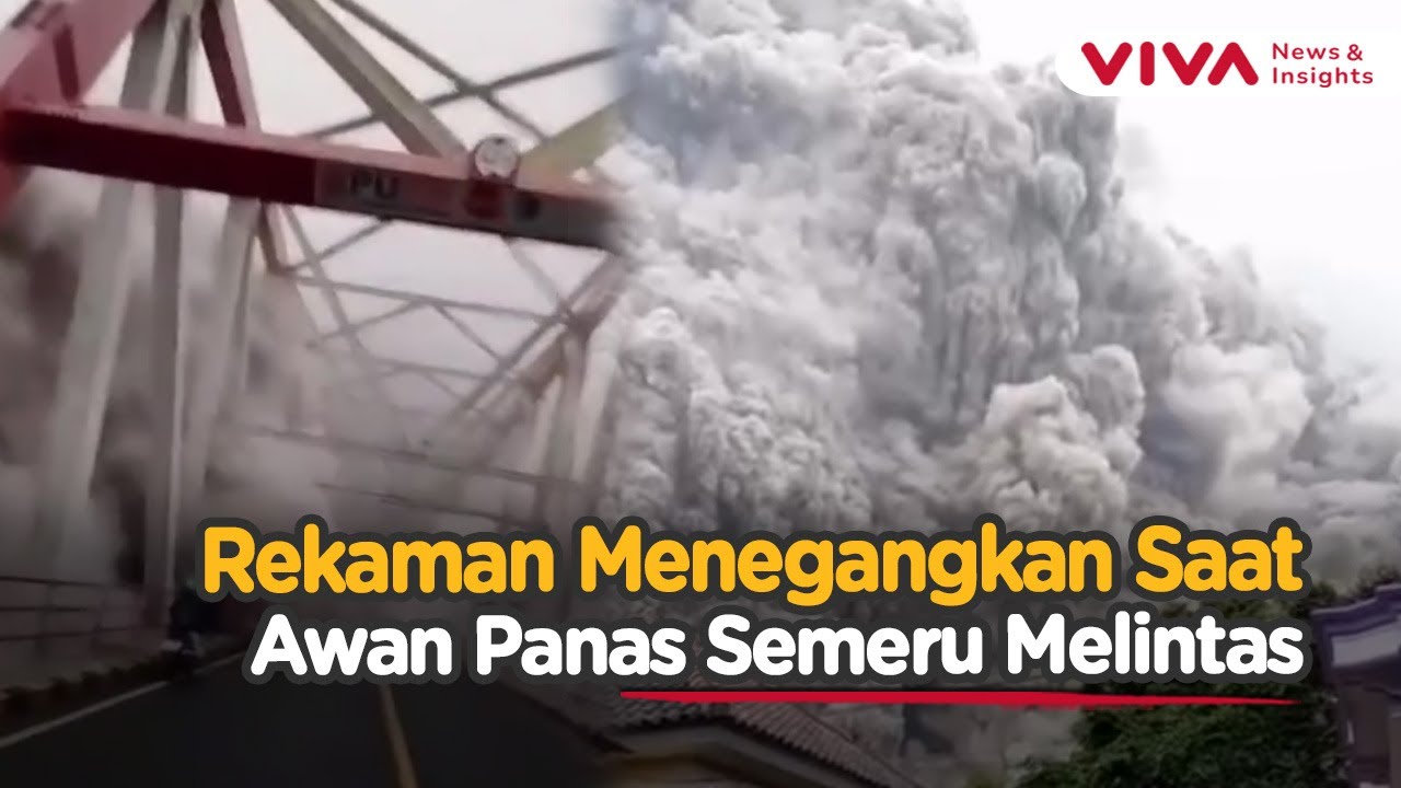 Detik-detik Jembatan Geladak Perak Gelap Gulita Diterjang Awan Panas