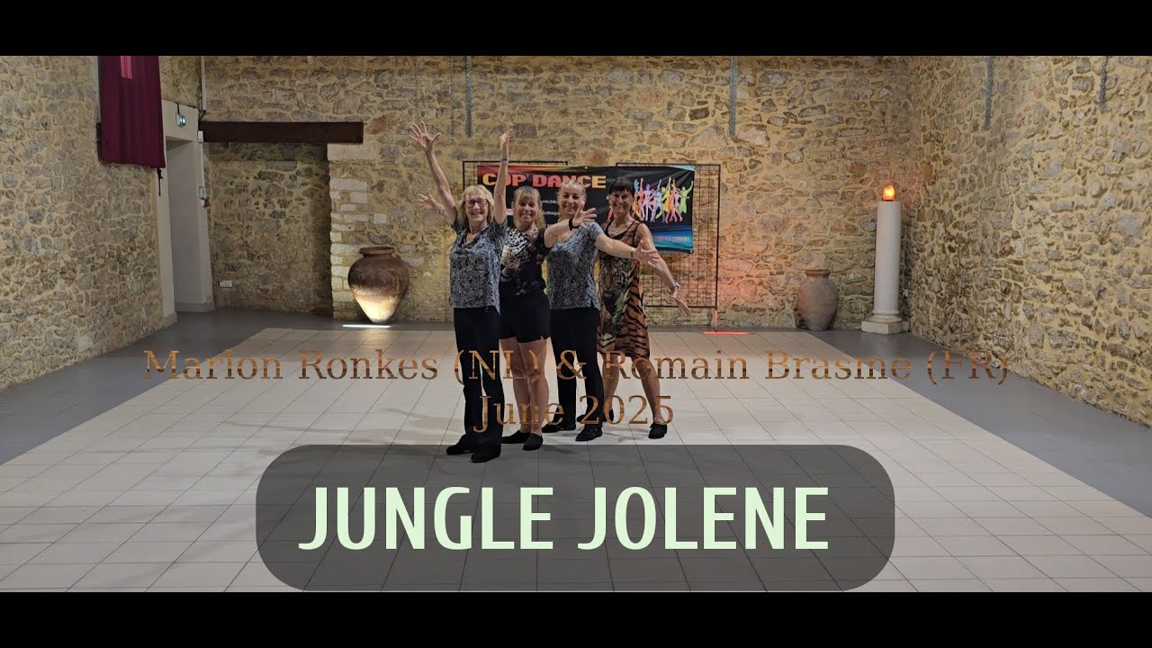 JUNGLE JOLENE Line Dance (DEMO & TEACH)