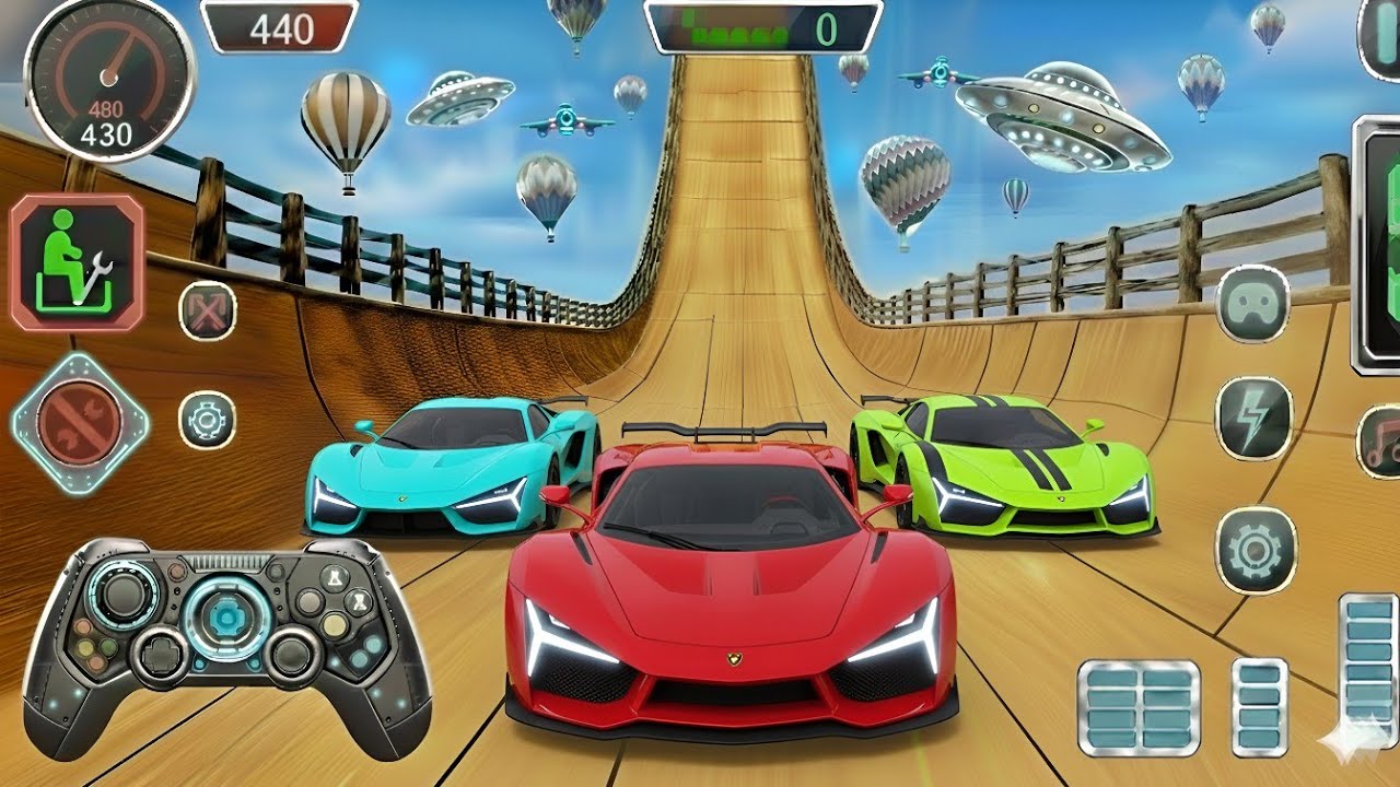 ​🔥 EPIC HYPERCAR RACE! 🏎️💨 Triple Jump vs UFO on Mega Ramp in GT Car Stunt Master |PRO GAMEPLAY 2026