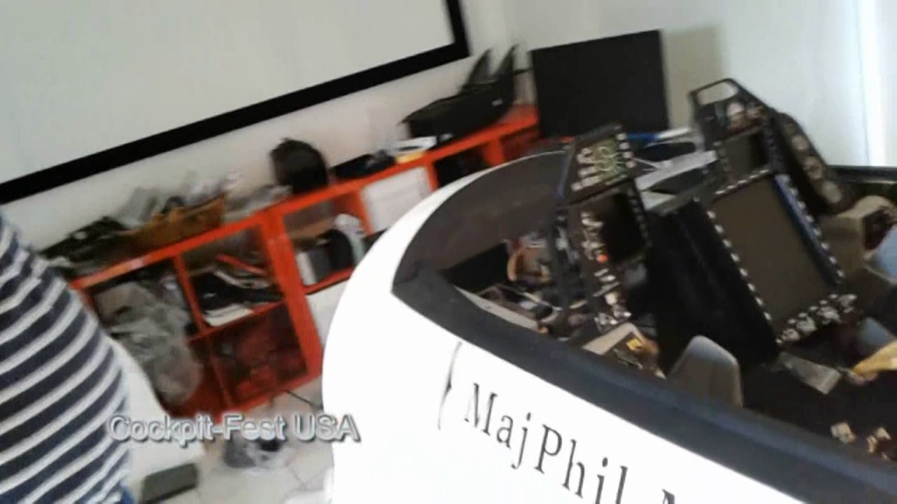 Phil Mitchell F-16 Simulator
