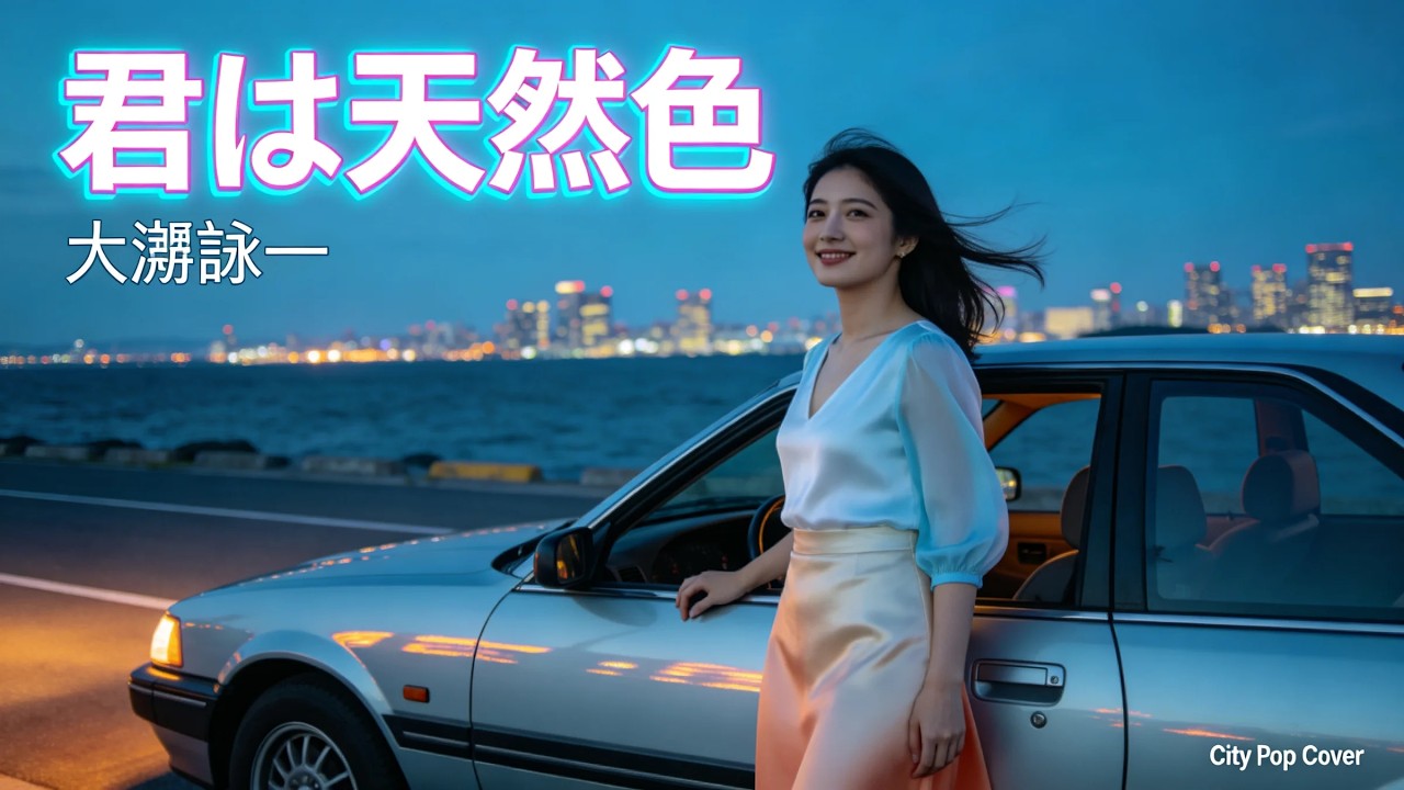 【君は天然色】／大滝詠一（City Pop ver.）｜色あせない想いが輝く夜