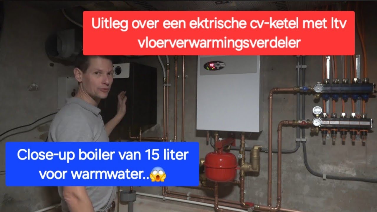 Warmtepompboiler vervangen door 4kw elektrische cv-ketel + 15liter boiler...