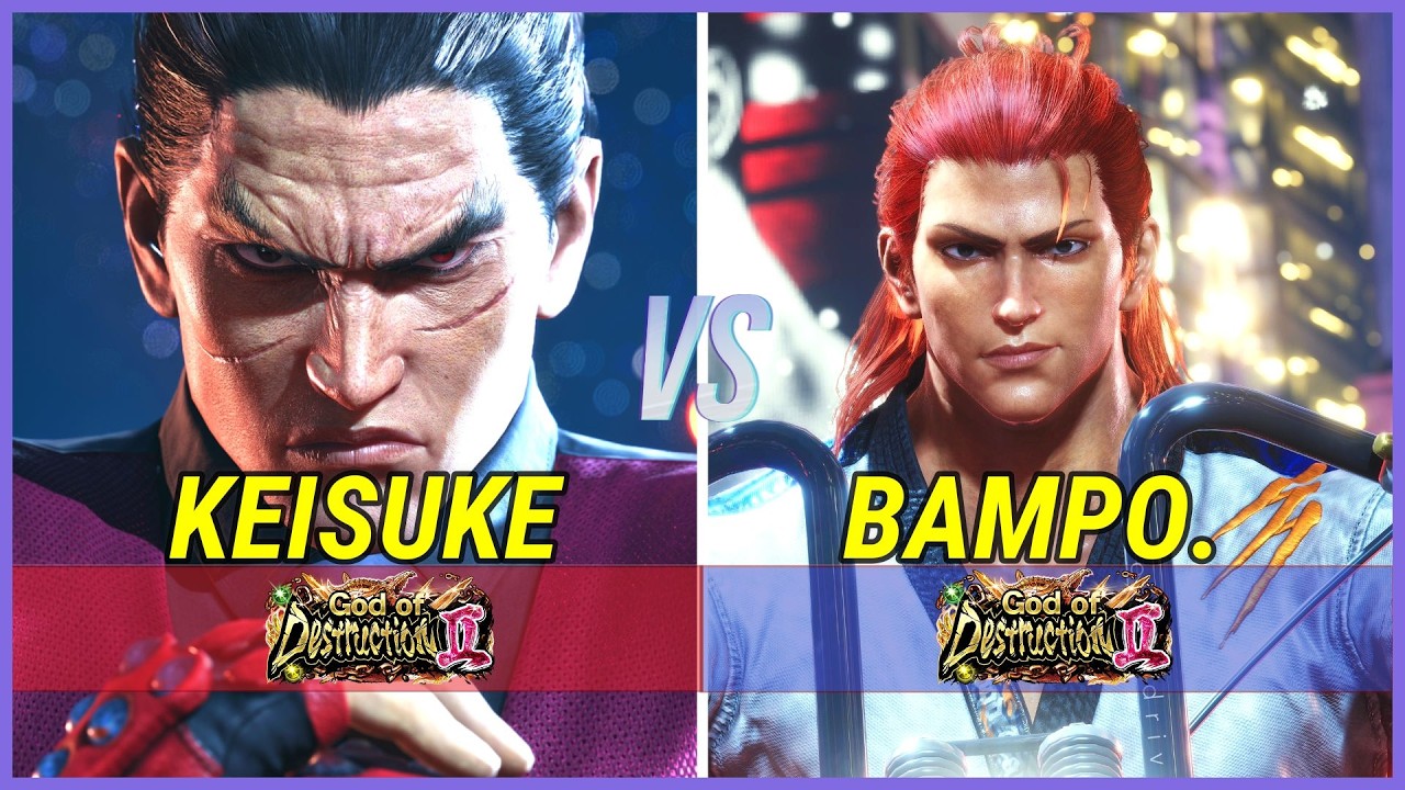 Tekken 8 | Keisuke (Kazuya) vs Bampo (Hwoarang) High Level Gameplay