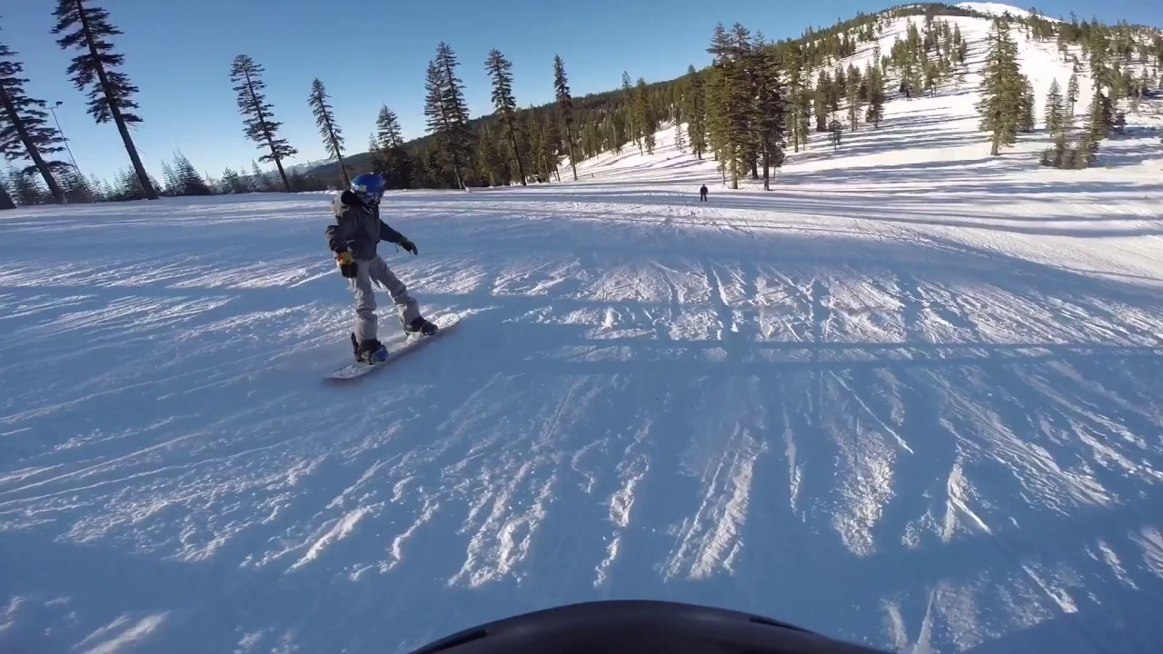 Snowboarding fails/Riding (Mt. Shasta Ski Park)