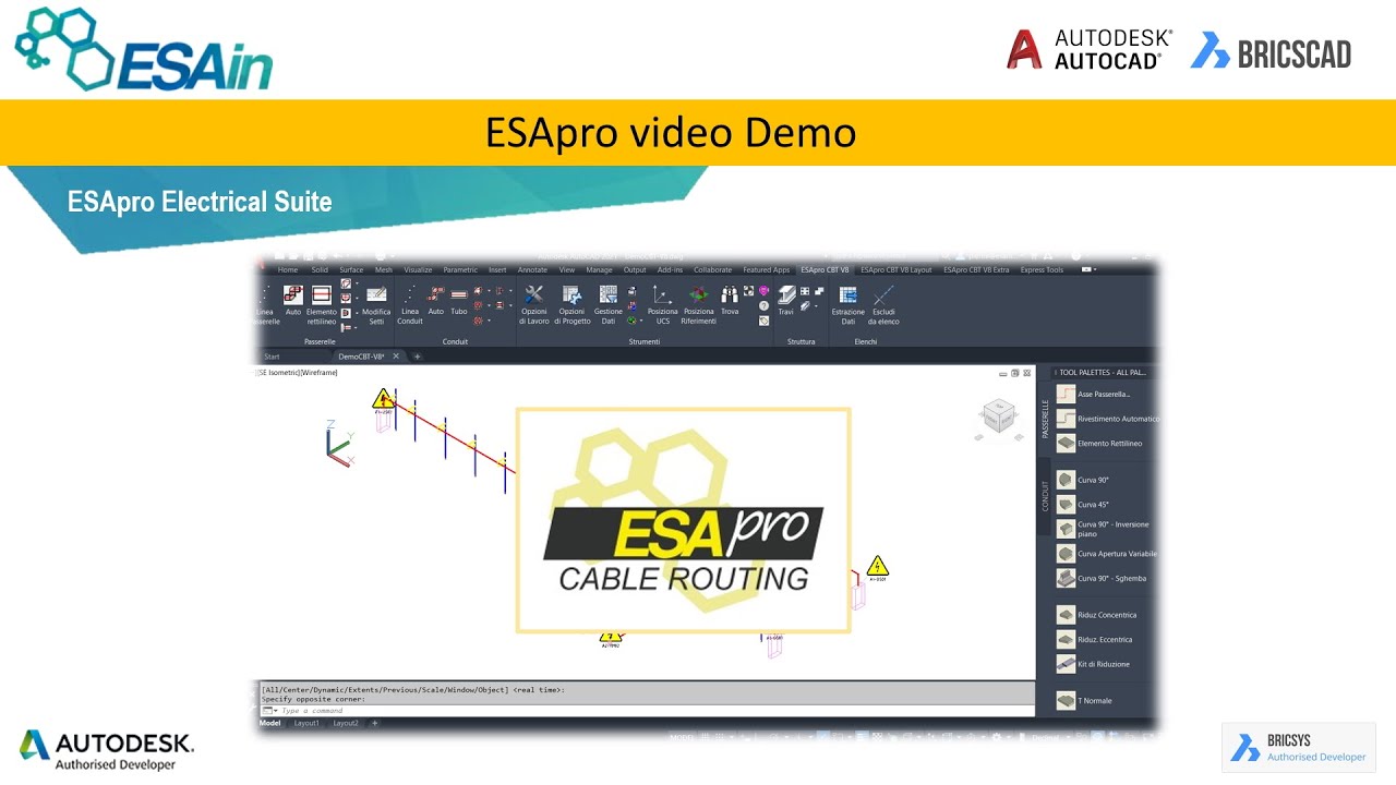 Demo ESApro Electrical Design FRA