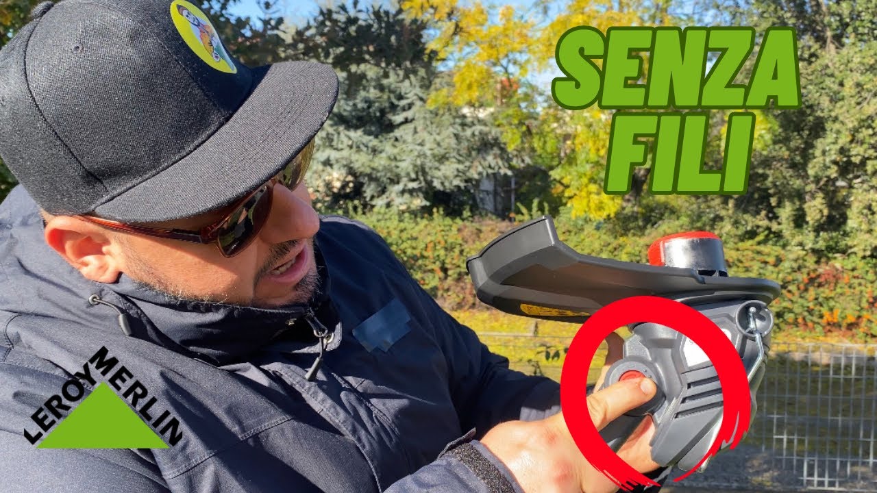 Provo il Taglia Bordi a batteria preso da Leroy Merlin