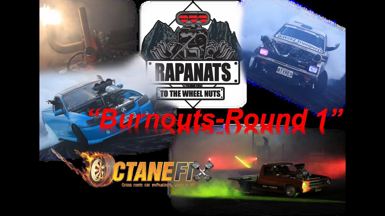 RAPANATS Burnouts 2025 - TO THE WHEEL NUTS! - Round 1