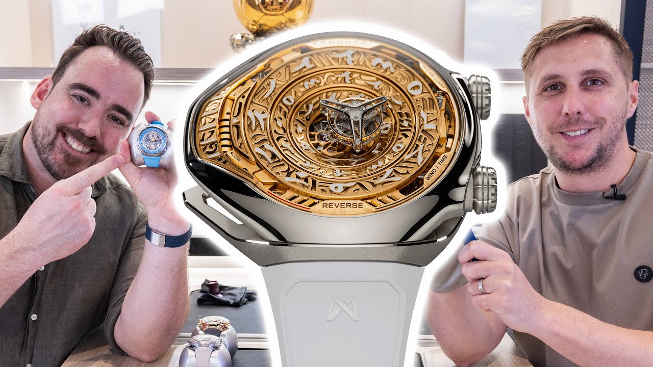 This Tourbillon Watch Will Blow Your Mind! Vanguart Black Hole & More