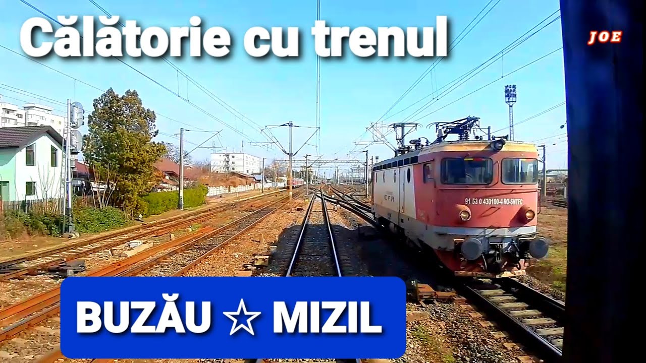 Calatorie cu trenul / BUZAU - MIZIL