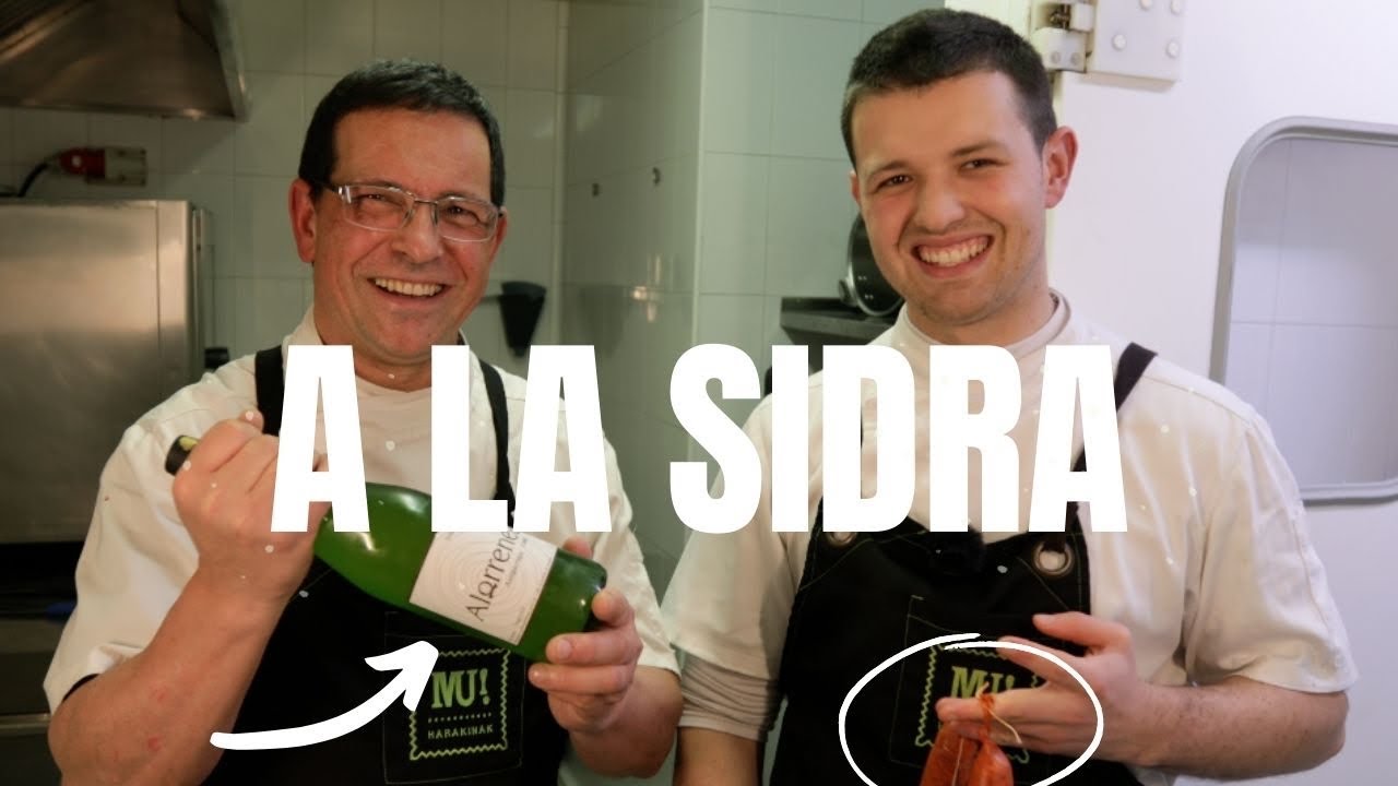 🔥RECETA fácil y rápida con CHORIZO | A la sidra | Etxezarreta