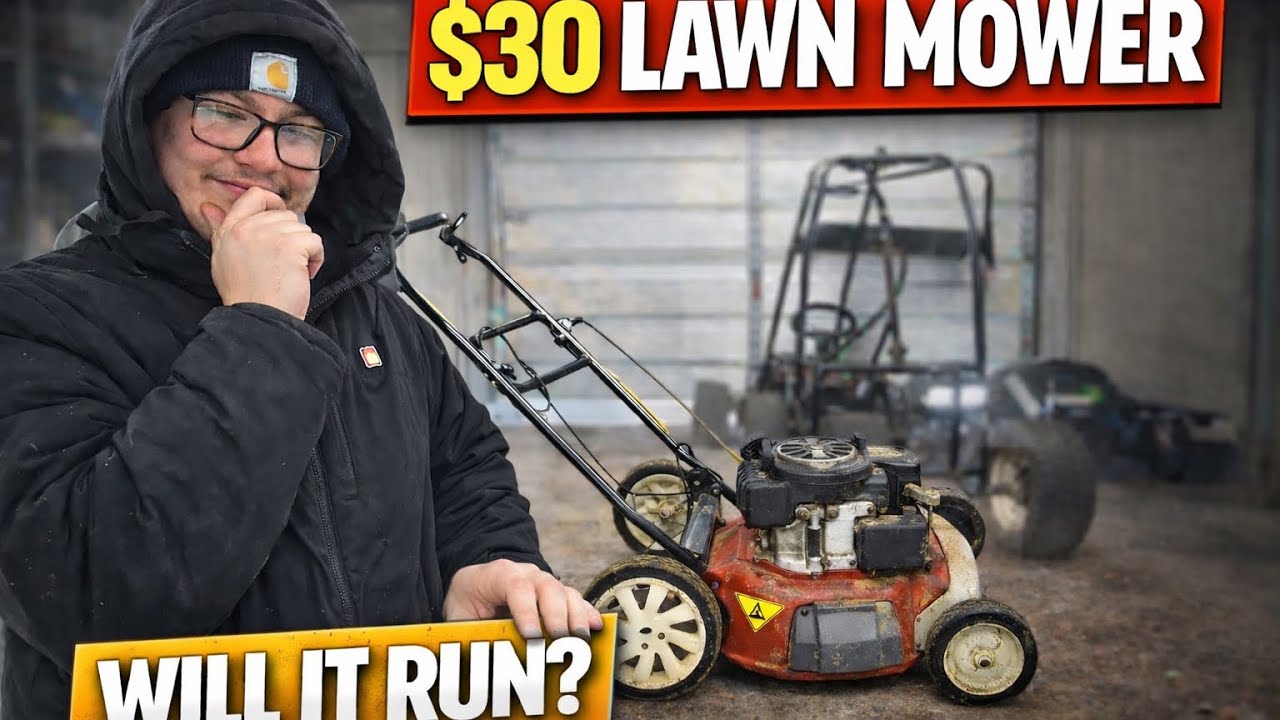 Can A $30 Lawn Mower Be Saved?