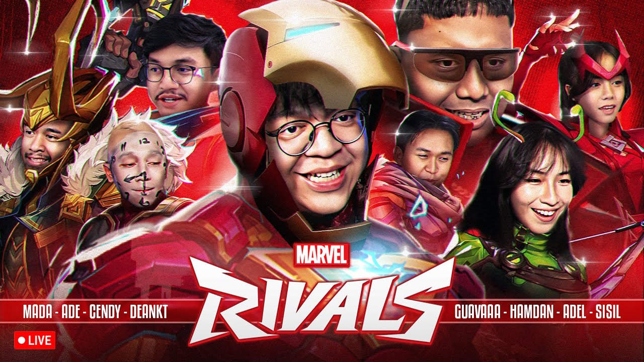 CIVIL WAR B2F AVENGERS !! - MARVEL RIVALS