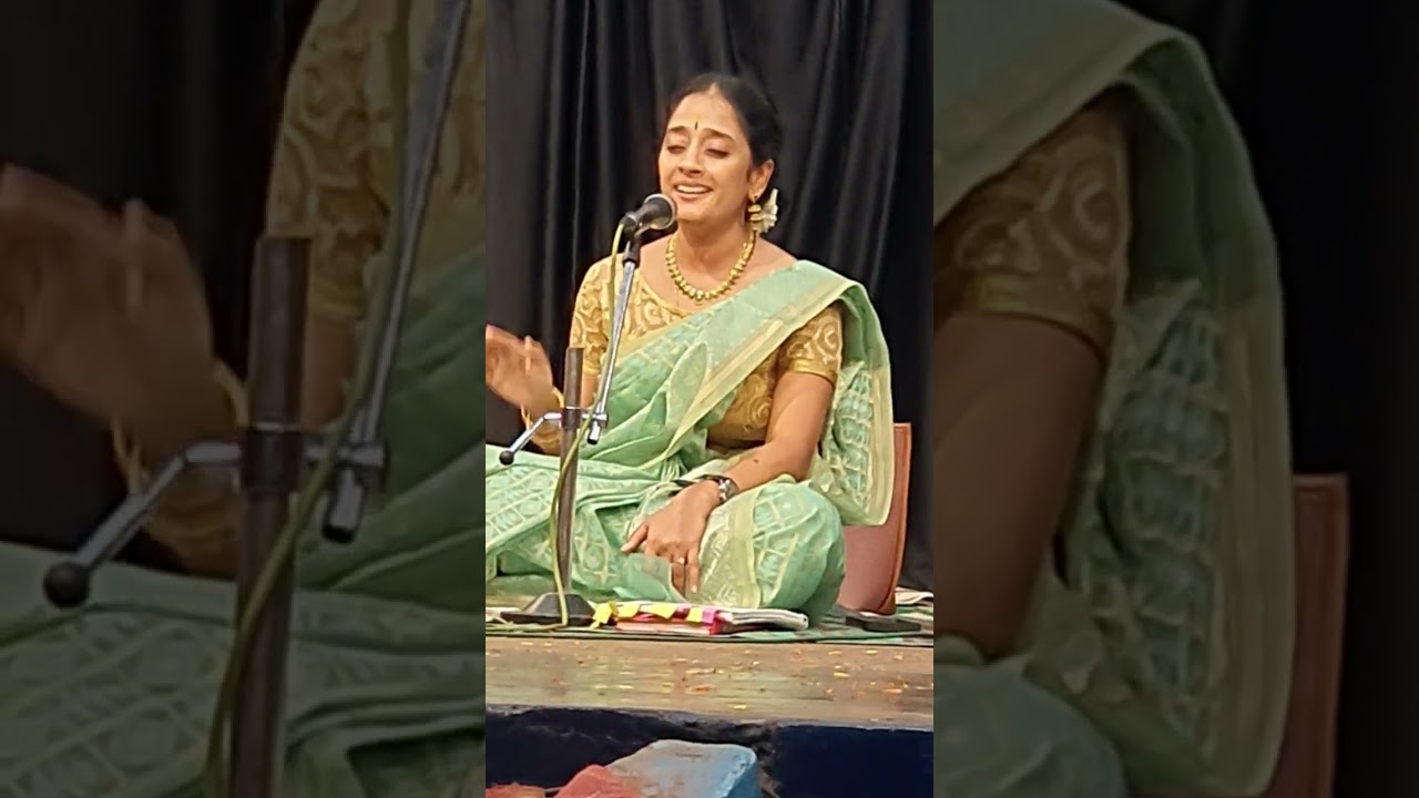 Vellur Kalyani Padmanabhan Devotional Music at Melpathur Auditoriam, Guruvayur on 21st June 2023
