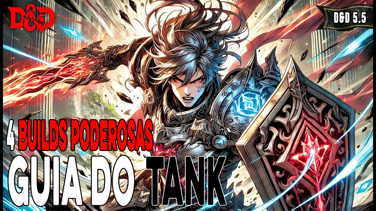 [D&D 2024] Como Jogar de Tank - 4 Builds - Dicas de RPG #352