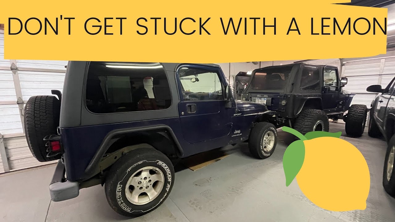 Посмотрите это, прежде чем купить Jeep Wrangler TJ!