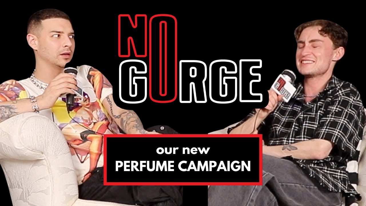 our new PERFUME CAMPAIGN | No Gorge with Violet Chachki & Gottmik