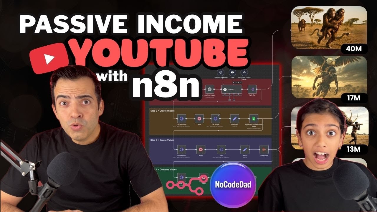 💰 $301,851 in 3 Months! Hidden AI YouTube Channel (Tutorial with n8n No-Code Automation) ✅