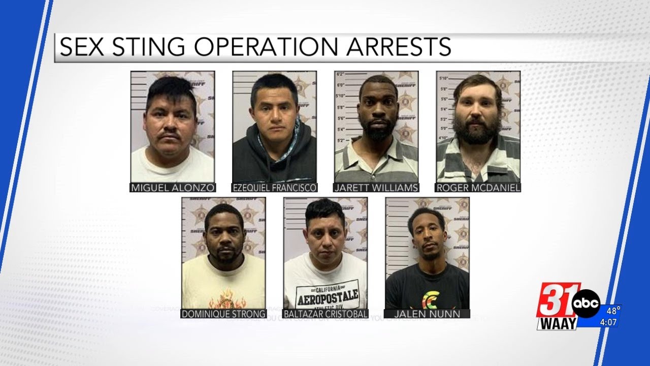 Decatur Police arrest 7 in online sex sting targeting predators