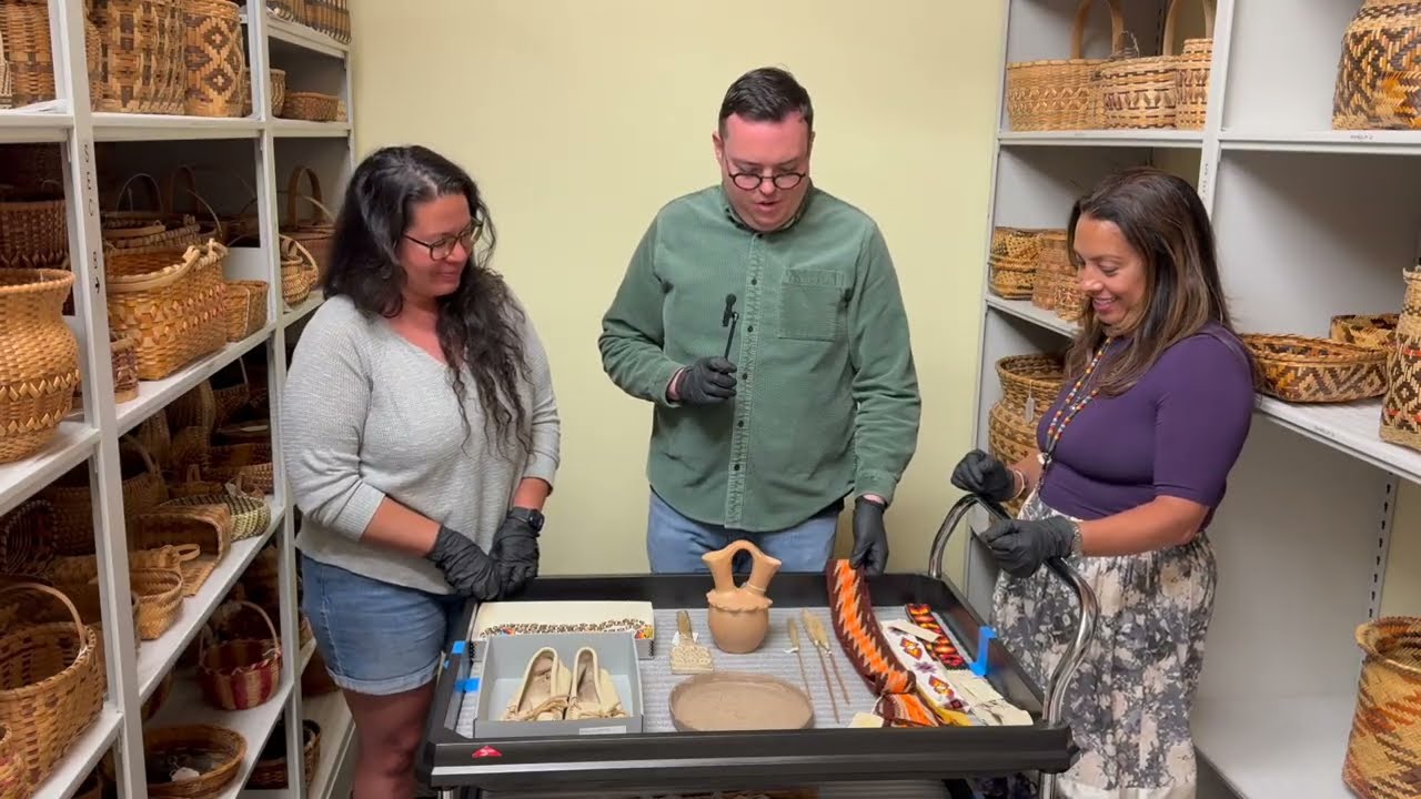 Museum Collections Tour: Art & Craft from Oconaluftee Indian Village, Cherokee, North Carolina