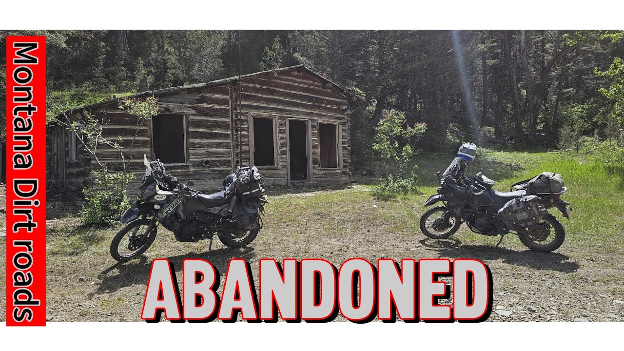 Exploring some Abandoned mines on adv bikes.