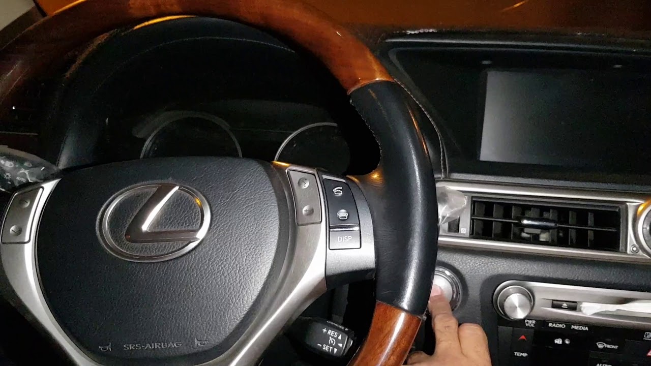 طريقة برمجة فتحة السقف لكزس جي اس ٣٥٠  2014 وسيارات تويوتا