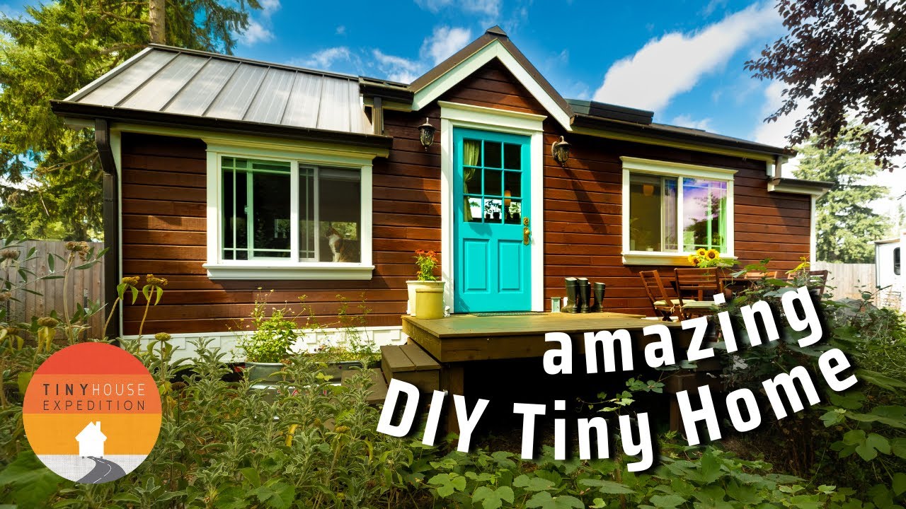 They Built a Gorgeous Tiny House, Urban Food Forest & Mini Village