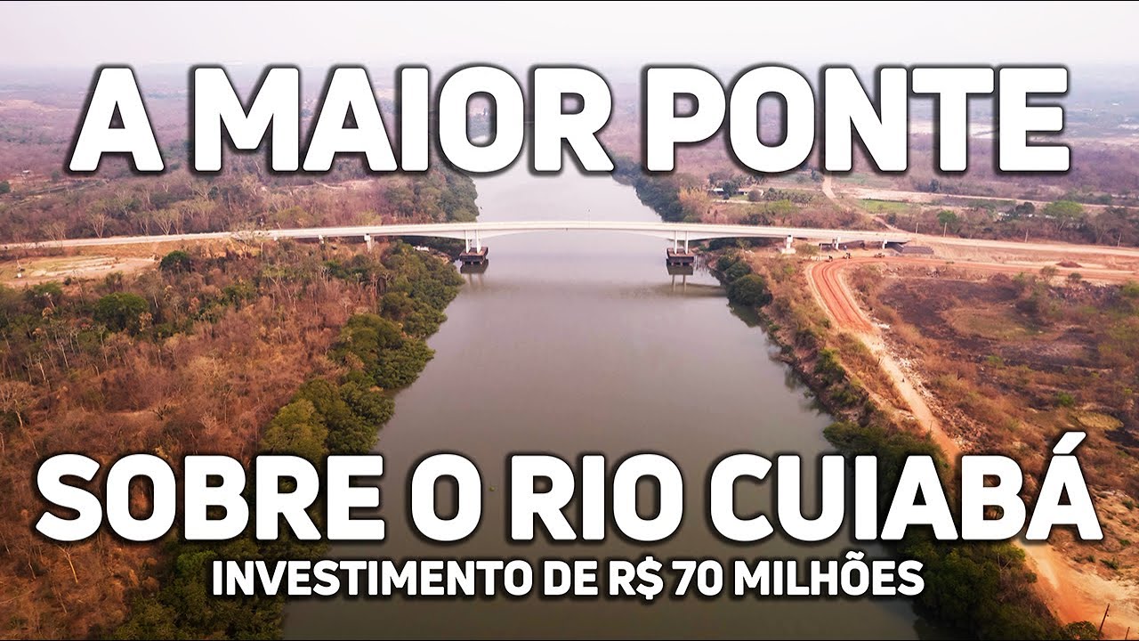 Moradores de Cuiabá e Várzea Grande comemoram obras da maior ponte sobre o Rio Cuiabá