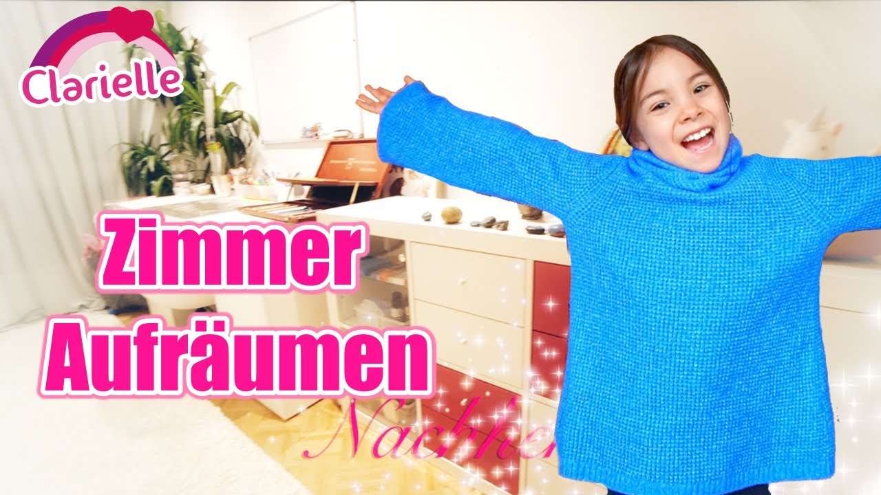 Kinderzimmer Neu gestalten und Aufräumen | Schrank aufbauen | Clarielle