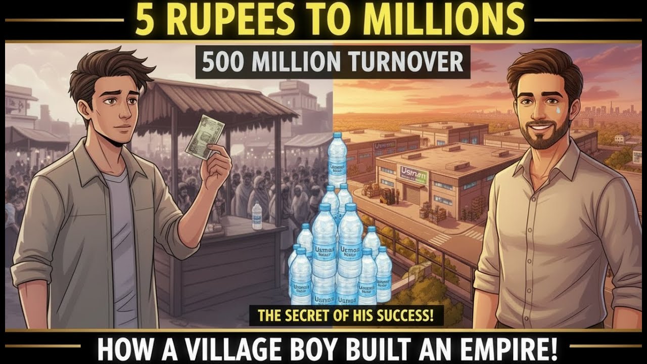 5 Rupees to Millions | How a Village Boy Built an Empire | Unbelievable Success Story