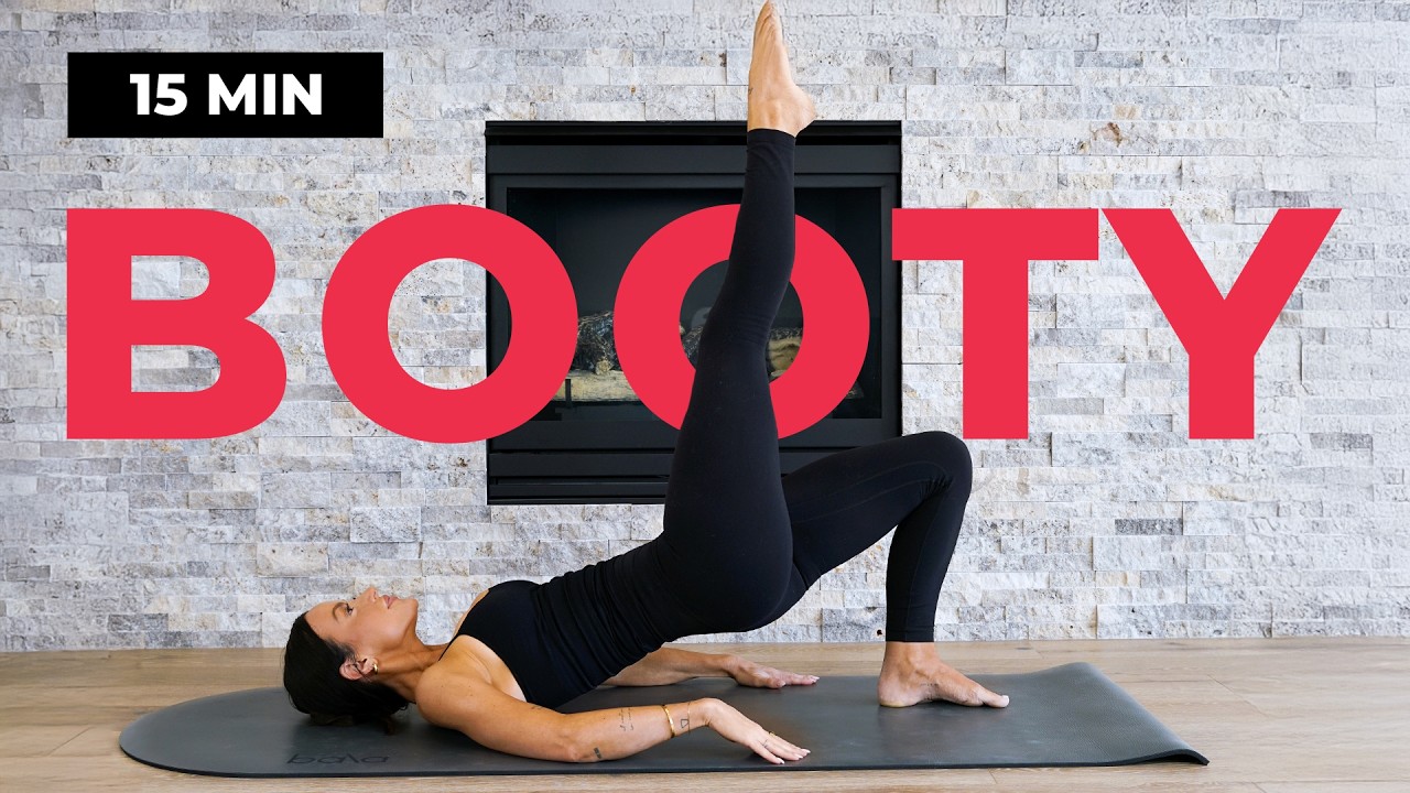 15 Min Low Impact Booty Workout | Beginner Friendly (No Squats, No Jumps)