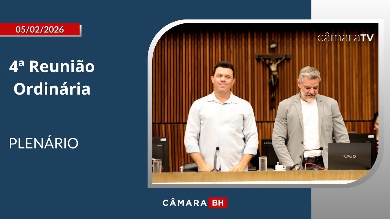 4ª Reunião Ordinária - PLENÁRIO