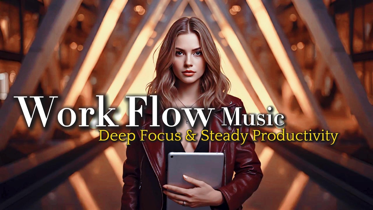 Work Flow Music for Deep Focus & Steady Productivity | Zero-Distraction Background Music