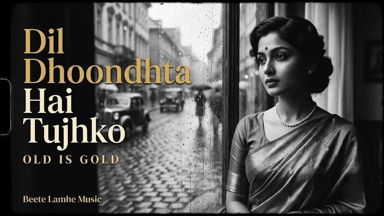 Dil Dhoondhta Hai Tujhko | 60s 70s Style Romantic Song | Old Is Gold | Beete Lamhe Music