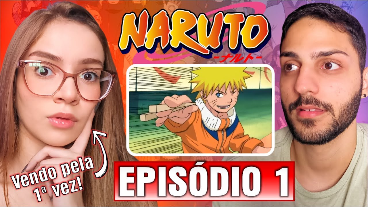 PROFESSORA DE GEOGRAFIA VENDO NARUTO PELA PRIMEIRA VEZ｜EPISÓDIO 1｜REACT