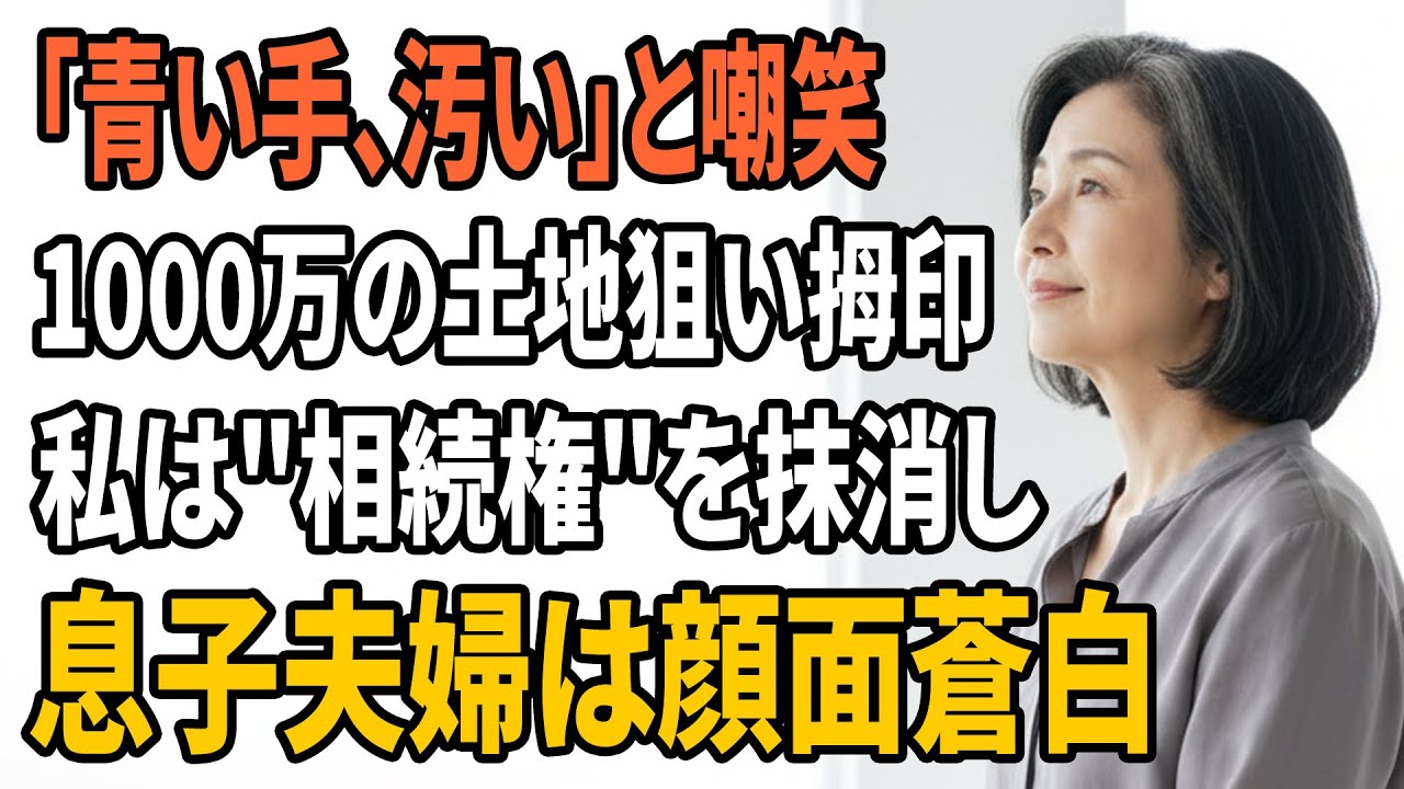 【スカッとする話】脳卒中で麻痺した私に、息子夫婦「点滴に洗剤でも混ぜようかｗ」→ 意識が戻った私が、親族会議でその「証拠音声」を流した結果【朗読】【スカッと】【シニアライフ】【感動する話】