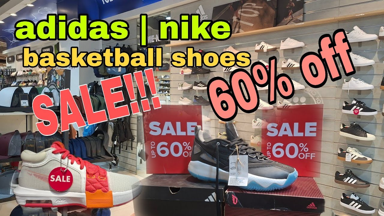 NIKE | ADIDAS ORIGINAL BASKETBALL SHOES SALE UP TO 60% OFF | #Benjztv