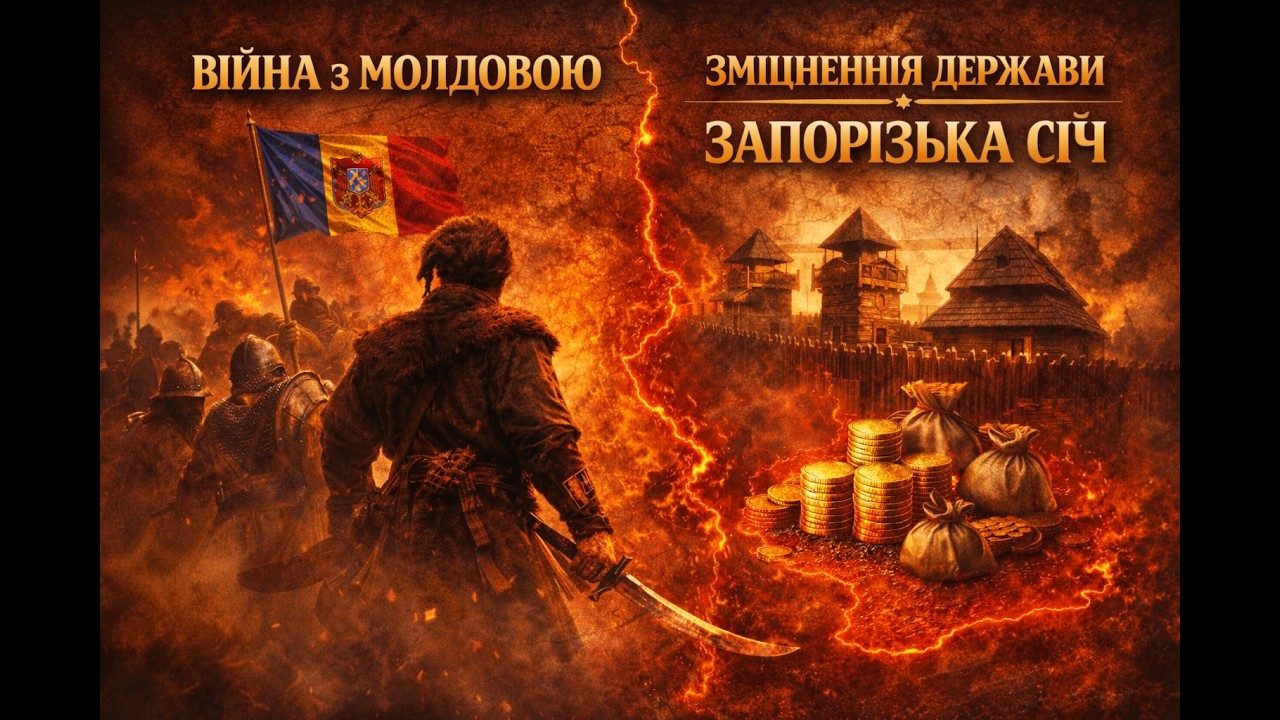 Війна з Молдовою, Московією та зміцнення Запорізької Січі | Europa Universalis III: In Nomine