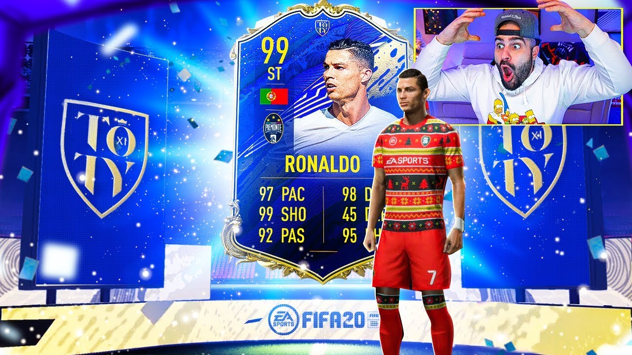 OMG I GOT TOTY 99 CRISTIANO RONALDO!! FIFA 20 Ultimate Team
